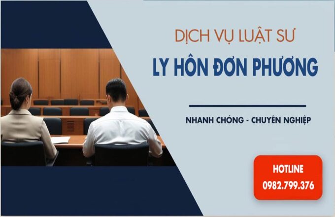 Dịch vụ luật sư ly hôn đơn phương 2025
